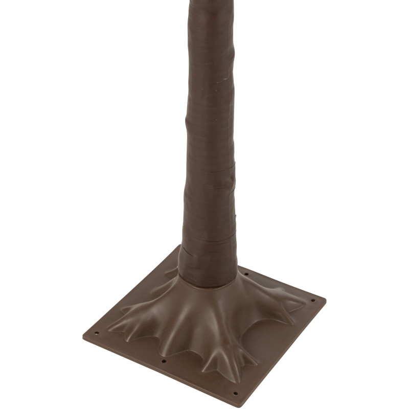 Grand Arbre décoratif lumineux Branches nues Hauteur 210 cm en Plastique Marron Ilunor - 4