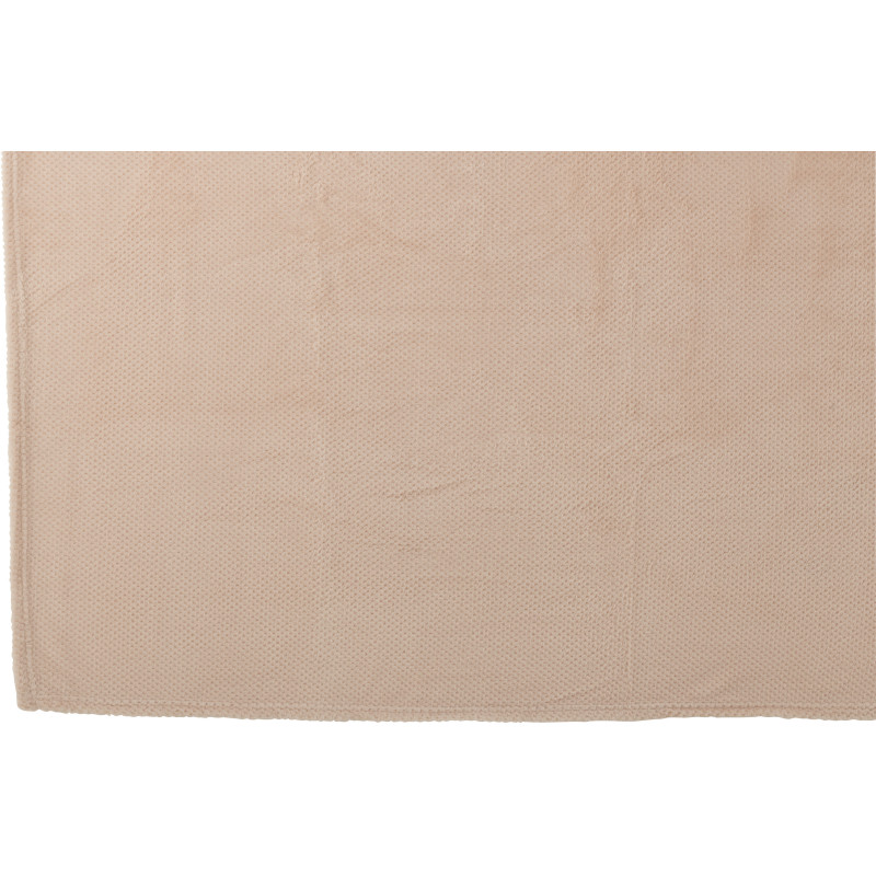 Plaid cocooning 130x170 en Tissu Rose clair Snuggle - 2