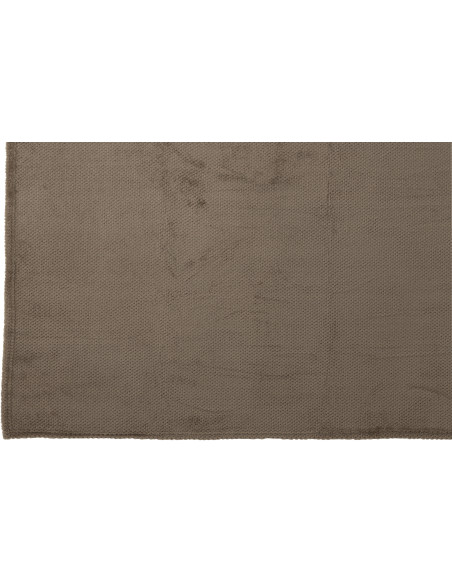 Plaid cocooning 130x170 en Tissu Gris foncé Snuggle - 2