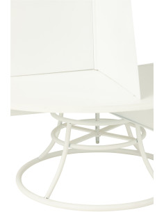 Étagère originale Sapin de Noël 3 niveaux 170 cm en Métal Blanc X'mas - 1 2