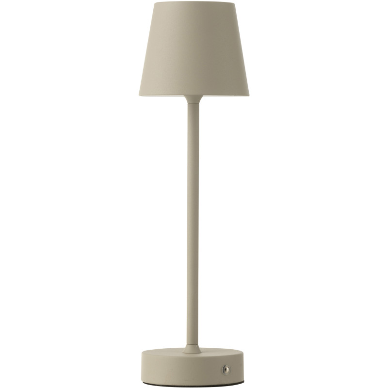 Lampe à poser sans fil moderne design Hauteur 37 cm en Métal Taupe Goa - 1