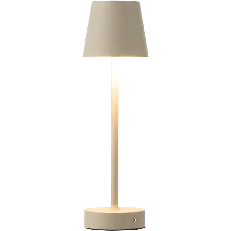 Lampe à poser sans fil moderne design Hauteur 37 cm en Métal Taupe Goa - 2