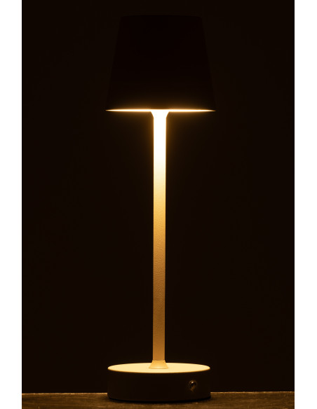 Lampe à poser sans fil moderne design Hauteur 37 cm en Métal Taupe Goa - 3