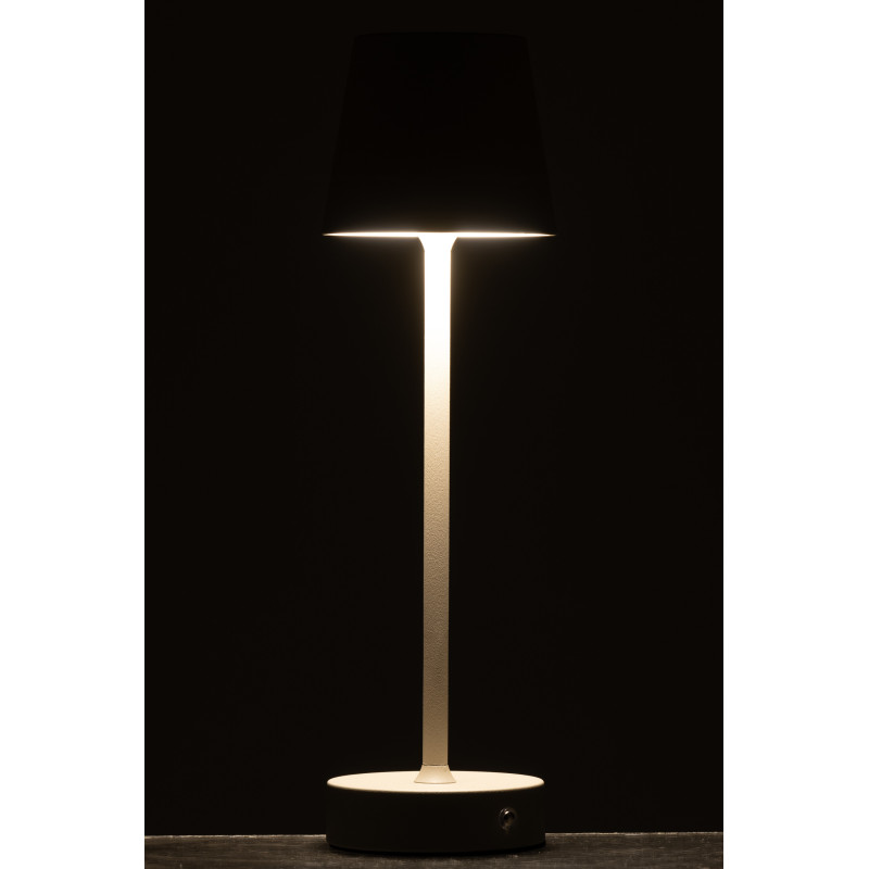 Lampe à poser sans fil moderne design Hauteur 37 cm en Métal Taupe Goa - 5