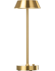 Lampe à poser sans fil moderne chic Hauteur 31 cm en Métal Doré Noé - 1