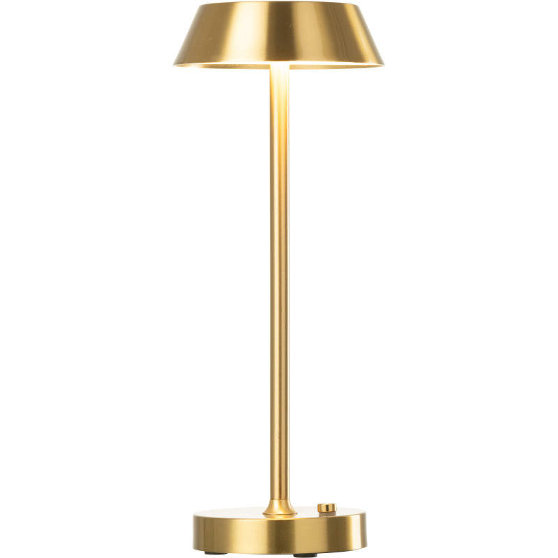 Lampe à poser sans fil moderne chic Hauteur 31 cm en Métal Doré Noé - 2