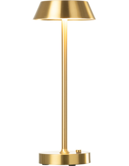 Lampe à poser sans fil moderne chic Hauteur 31 cm en Métal Doré Noé - 2