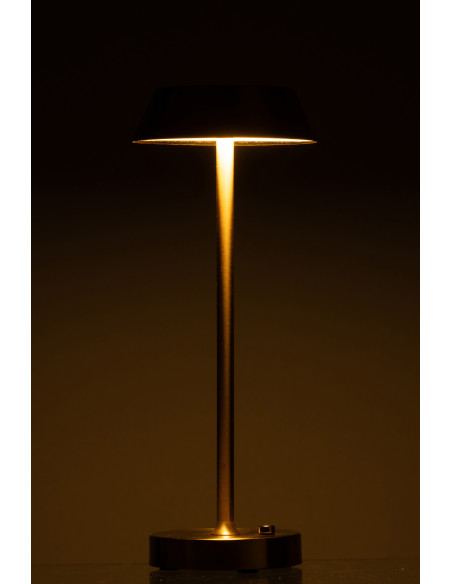 Lampe à poser sans fil moderne chic Hauteur 31 cm en Métal Doré Noé - 3