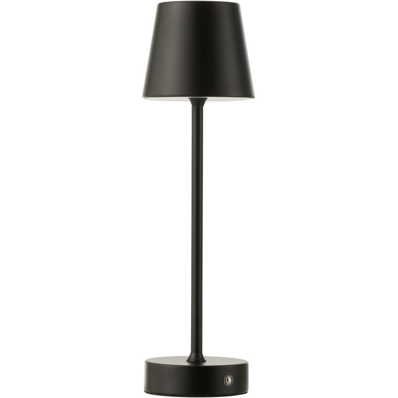 Lampe à poser sans fil moderne design Hauteur 37 cm en Métal Noir Goa - 1