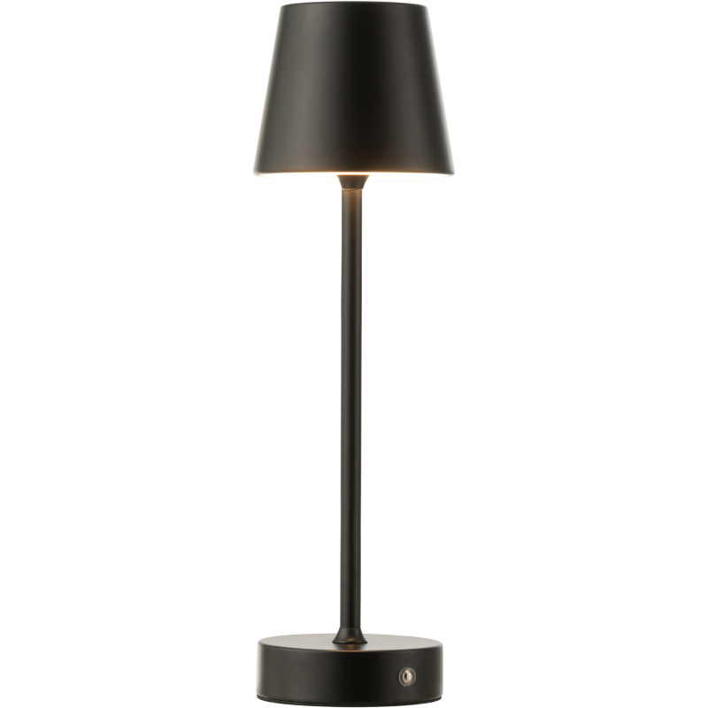 Lampe à poser sans fil moderne design Hauteur 37 cm en Métal Noir Goa - 3