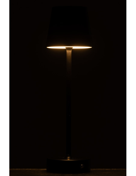 Lampe à poser sans fil moderne design Hauteur 37 cm en Métal Noir Goa - 4