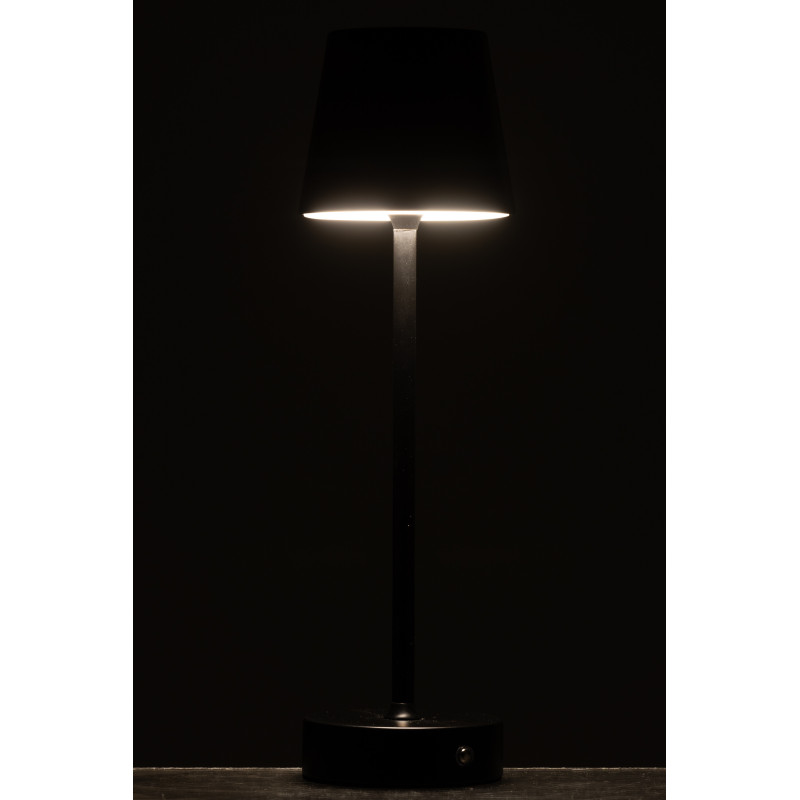 Lampe à poser sans fil moderne design Hauteur 37 cm en Métal Noir Goa - 6