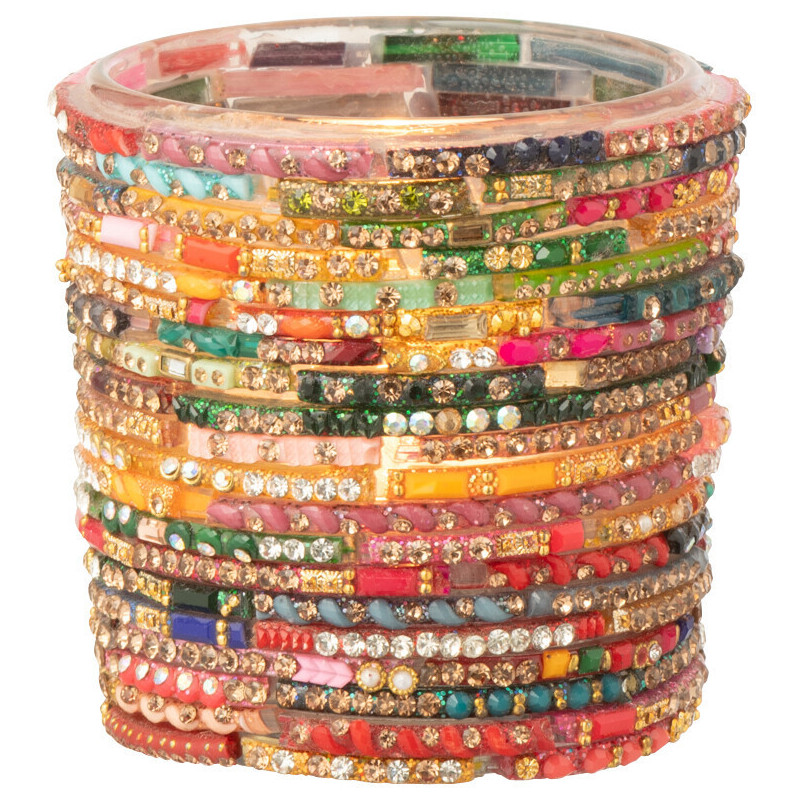 Vase moderne Soliflore Hauteur 38 cm en Céramique Blanc Helix - 3