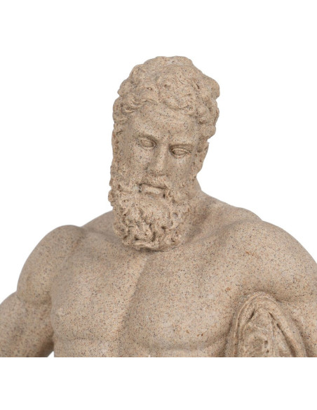 Statuette déco XL Dieu grec Hauteur 50 cm en Résine Beige Dale - 3