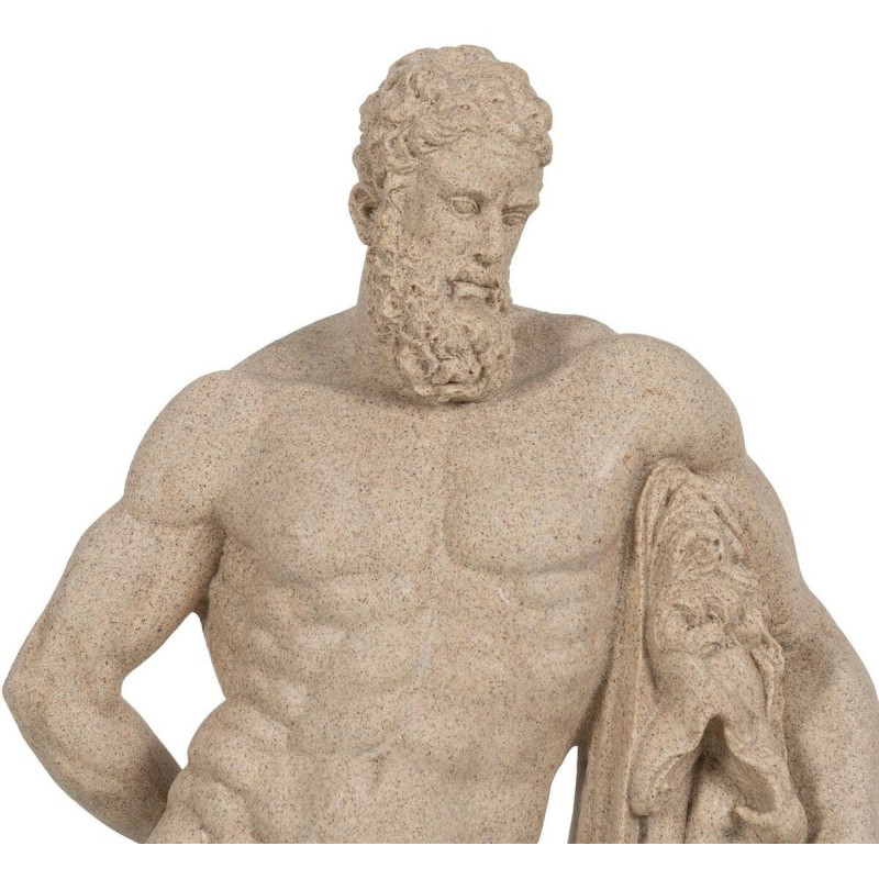 Statuette déco XL Dieu grec Hauteur 50 cm en Résine Beige Dale - 4