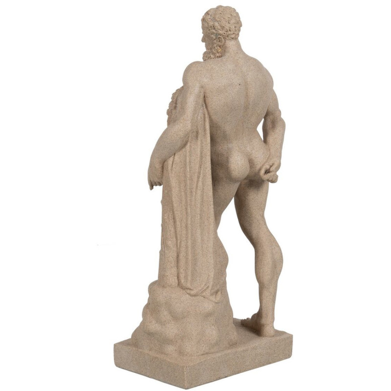 Statuette déco XL Dieu grec Hauteur 50 cm en Résine Beige Dale - 5