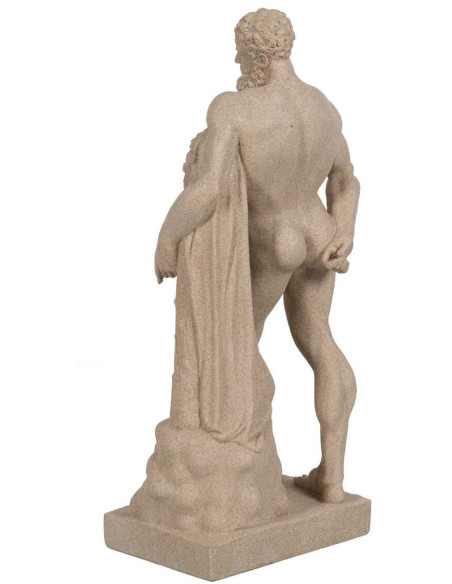Statuette déco XL Dieu grec Hauteur 50 cm en Résine Beige Dale - 5