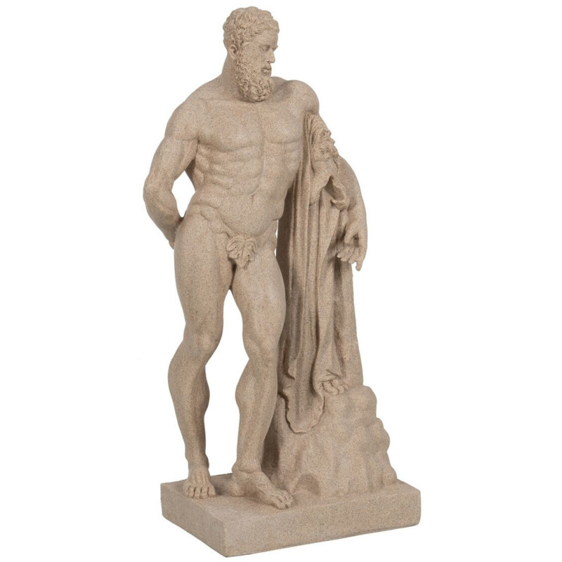 Statuette déco XL Dieu grec Hauteur 50 cm en Résine Beige Dale - 6