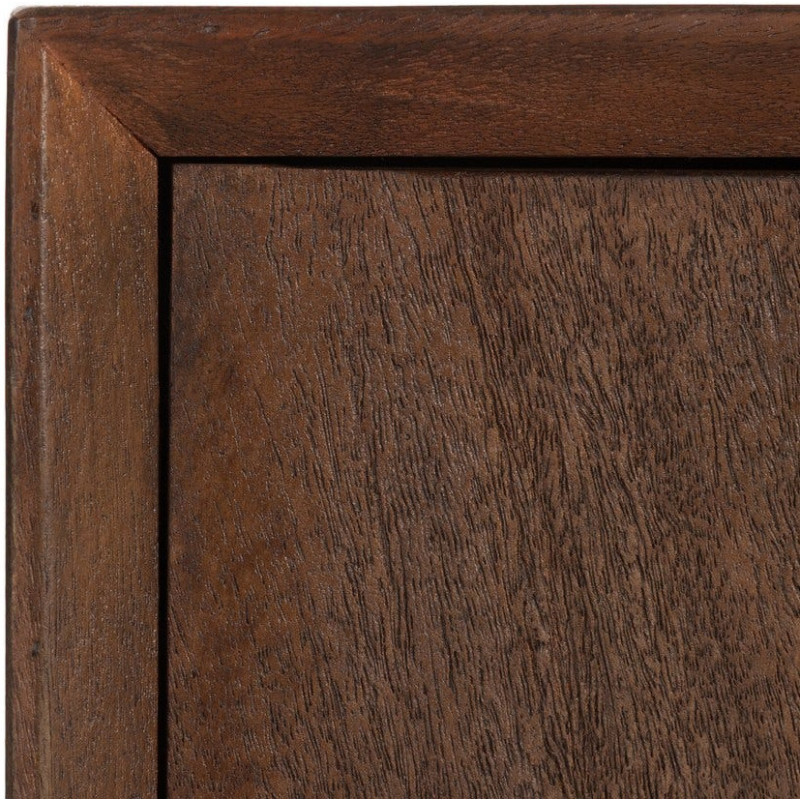 Grand Buffet enfilade moderne Bas 4 portes en Bois de manguier Marron Kilian - 5