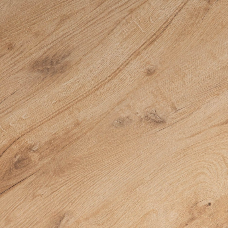 Table bistrot moderne Ronde 3 personnes en Métal Noir Bois MDF Naturel Alaro - 4