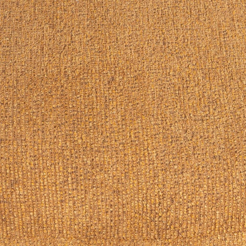 Fauteuil original moderne en Tissu Moutarde Chiné Bois multplis Naturel Ribad - 6