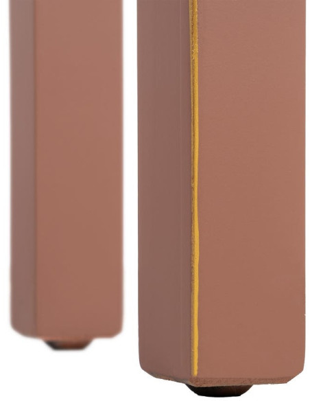 Console orientale chic 2 portes 6 tiroirs en Bois MDF Marron moka Oriente - 11