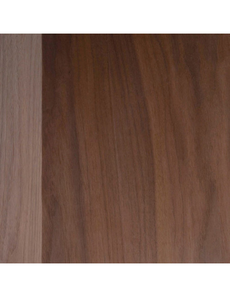 Table à manger moderne chic Ovale 6 personnes en Bois MDF Marron Céramique Blanc Effet marbre Ezka - 8