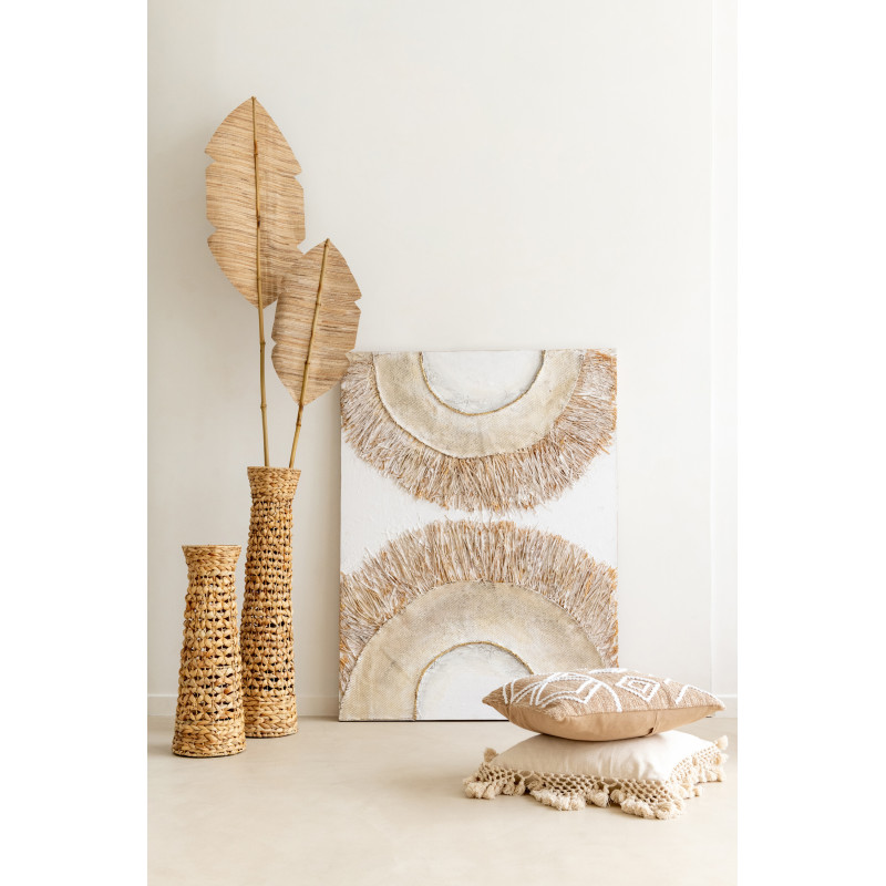 Toiles murales originales avec Raphia 90x120 Lot de 2 - 2