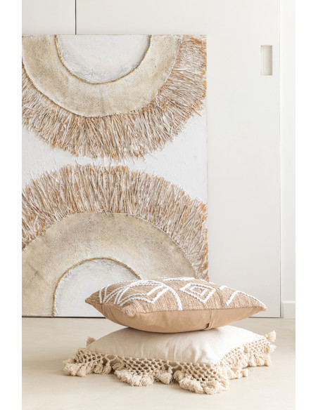 Toiles murales originales avec Raphia 90x120 Lot de 2 - 5