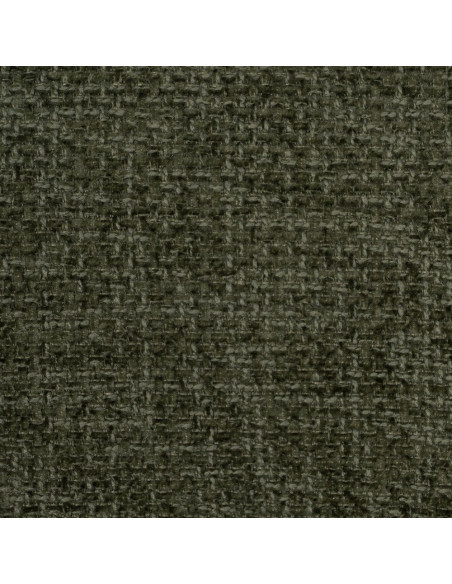 Chaise arrondie mid-century moderne en Tissu Vert Métal Noir Bayani (Lot de 4) - 9