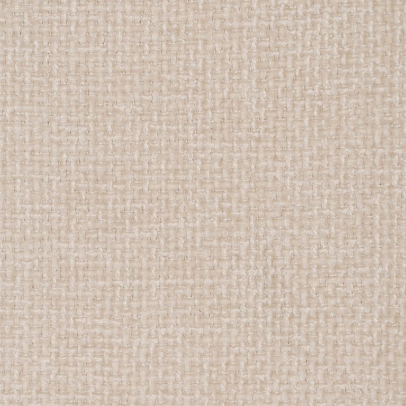 Chaise moderne chic en Tissu Blanc Métal Noir Tanoya (Lot de 2) - 11