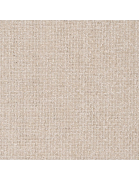 Chaise moderne chic en Tissu Blanc Métal Noir Tanoya (Lot de 2) - 11