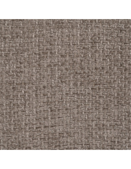 Chaise moderne chic en Tissu Taupe Métal Noir Tanoya (Lot de 2) - 11