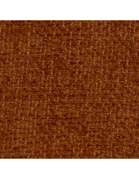 Chaise moderne chic en Tissu Marron Métal Noir Tanoya (Lot de 2) - 11