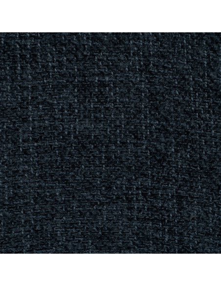 Chaise moderne chic en Tissu Bleu Métal Noir Tanoya (Lot de 2) - 11