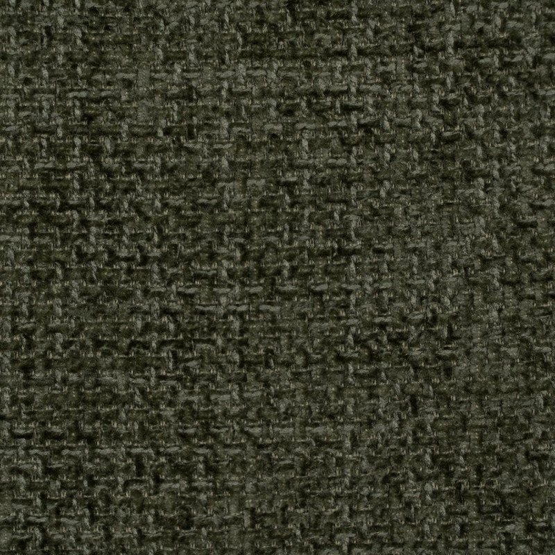 Chaise moderne chic en Tissu Vert Métal Noir Tanoya (Lot de 2) - 10