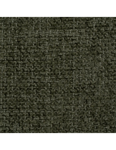 Chaise moderne chic en Tissu Vert Métal Noir Tanoya (Lot de 2) - 10