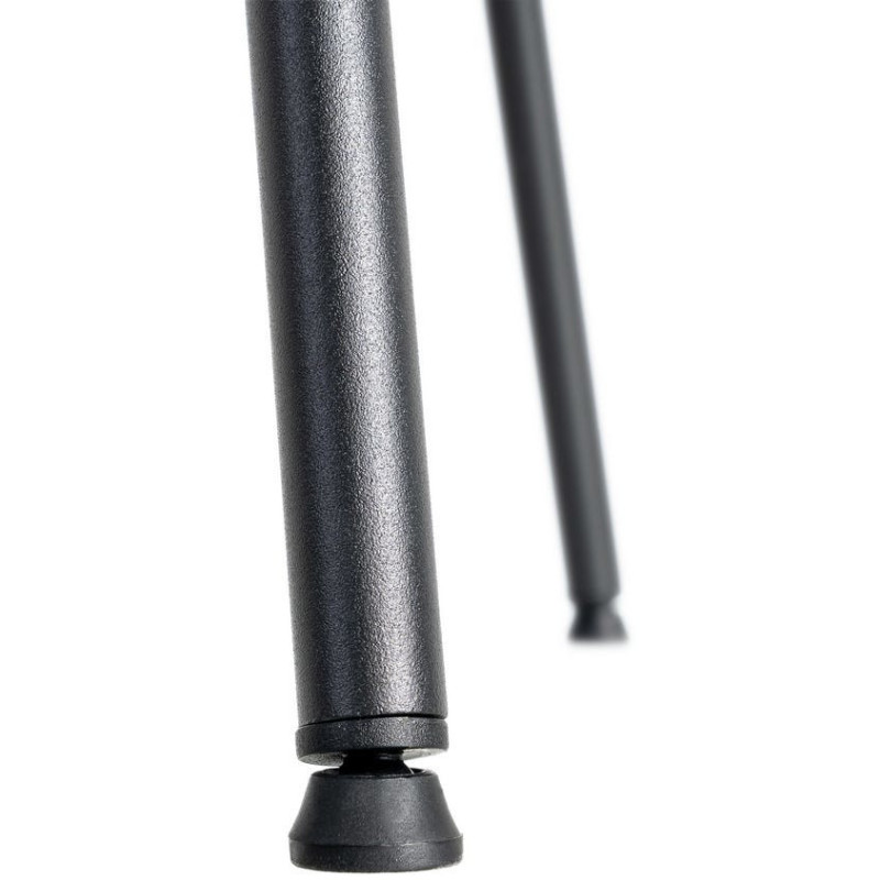 Fauteuil de table industriel Coque en Polyuréthane Marron camel Métal Noir Polypropylène Tiyora (Lot de 2) - 11