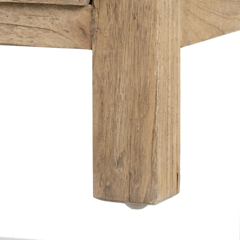 Chevet 5 tiroirs en Bois de mindi Naturel Miro - 2