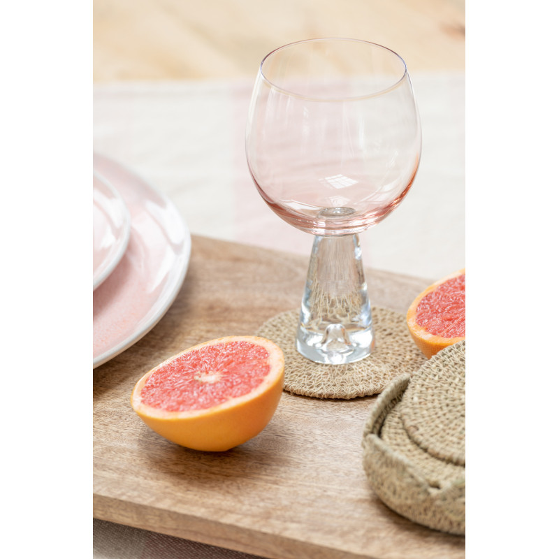 Verre à vin Dean en Verre Orange - 2