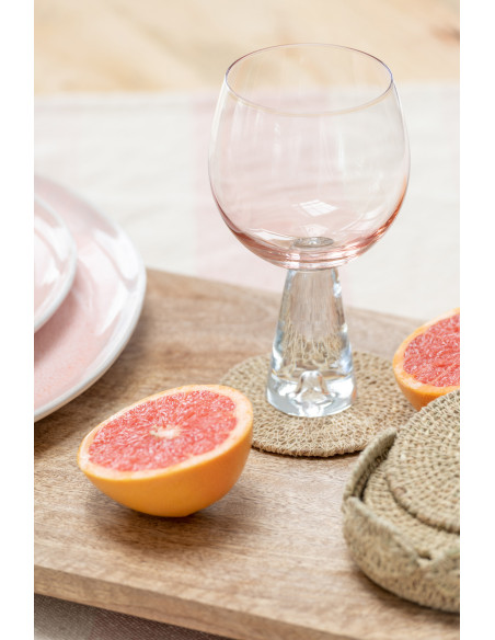 Verre à vin Dean en Verre Orange - 2