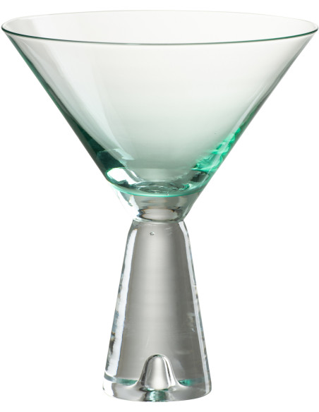 Verre à cocktail Lewis en Verre Bleu - 1
