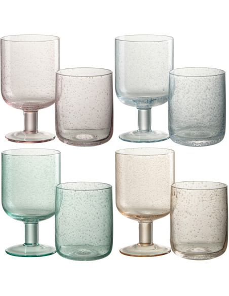 Verre à vin Tommy en Verre (Lot de 4) - 2