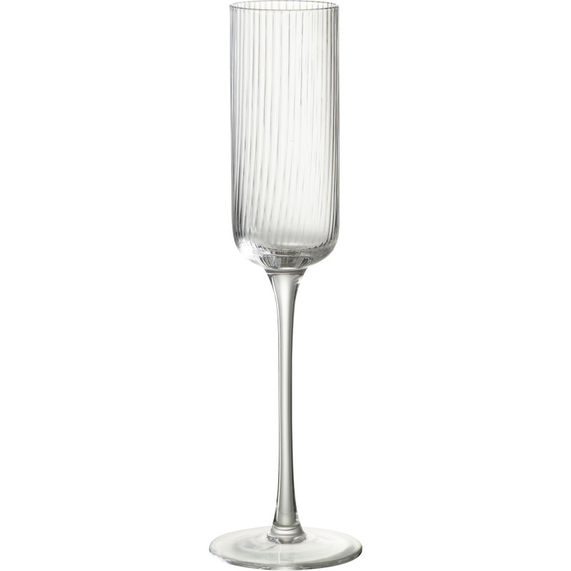 Verre à champagne Louise en Verre Transparent - 1