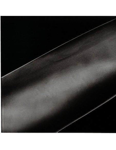 Grand Tableau mural impression sur verre Hélice 120x80 en Verre trempé Noir Blanc Sarai - 6