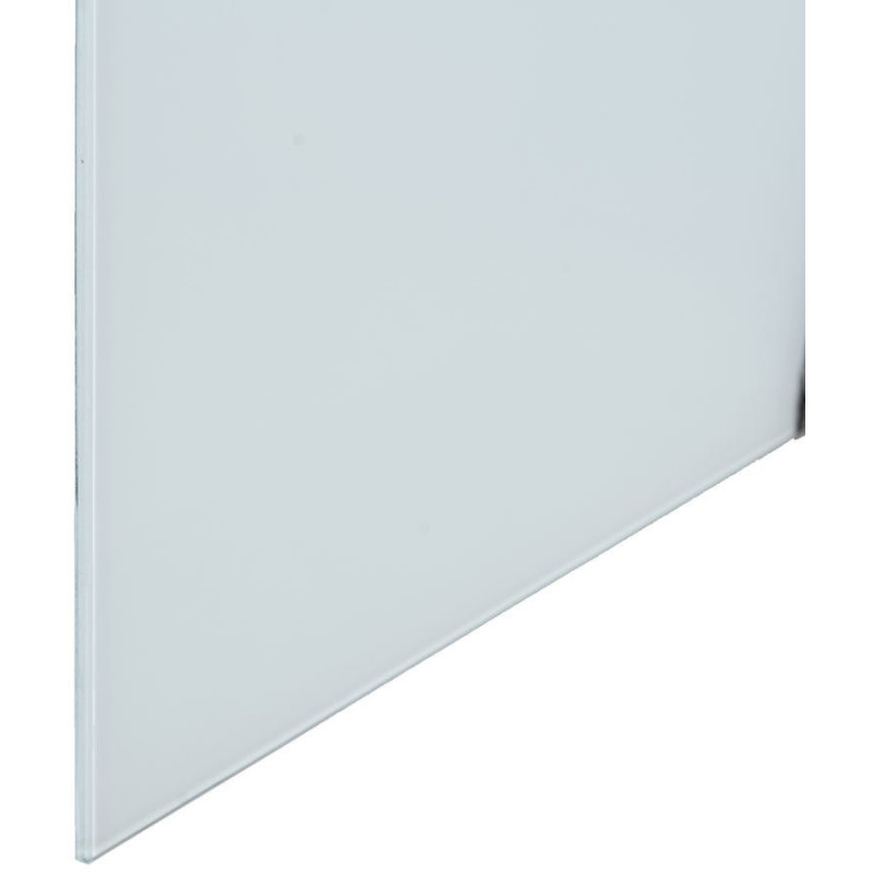 Grand Tableau mural impression sur verre Femme avec chapeau 120x80 en Verre trempé Noir Blanc Elvia - 5