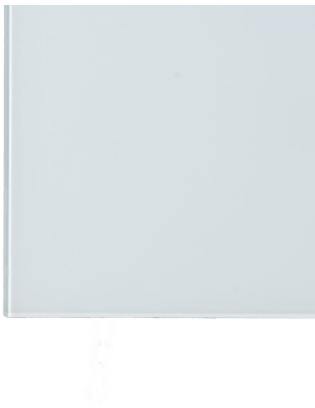 Grand Tableau mural impression sur verre Femme avec chapeau 120x80 en Verre trempé Noir Blanc Elvia - 6