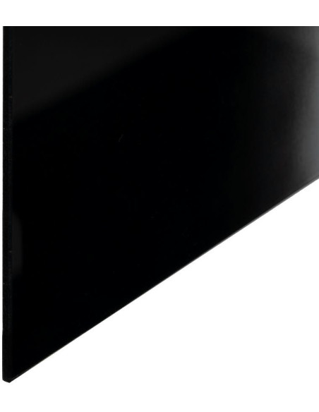 Grand Tableau mural impression sur verre Femme glamour 120x80 en Verre trempé Noir Blanc Livia - 5