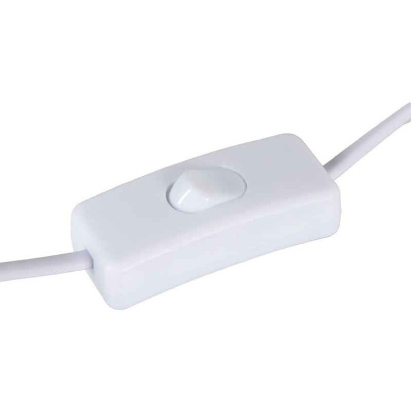 Grande Lampe à poser style néo vintage années 70 Hauteur 58 cm en Céramique Tissu PVC Beige Yadiel - 10