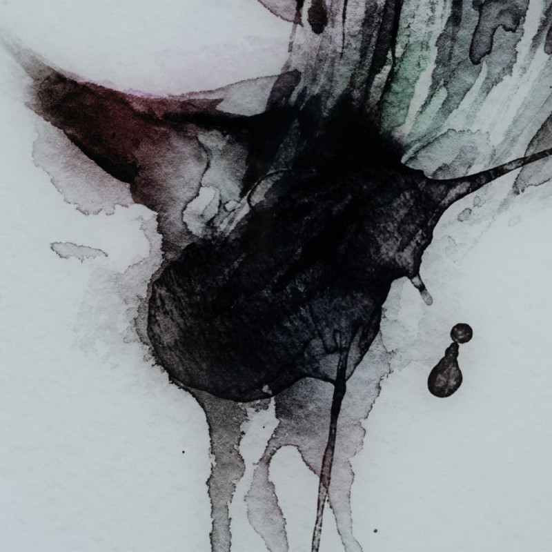 Grand Tableau mural impression sur verre Visage de femme 120x120 en Verre trempé Noir Blanc Nilda - 4